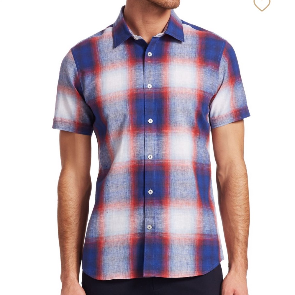 Saks Fifth Ave Modern Button-Down Shirt